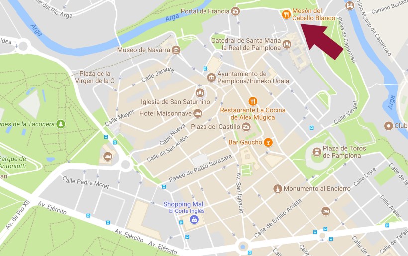 map central pamplona